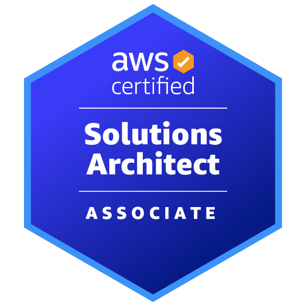 AWS Certified Solutions Architect - Associate badge